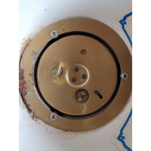 Vintage Ceramic Bear Mantle Table Clock Made In Japan - Picture 11 of 13